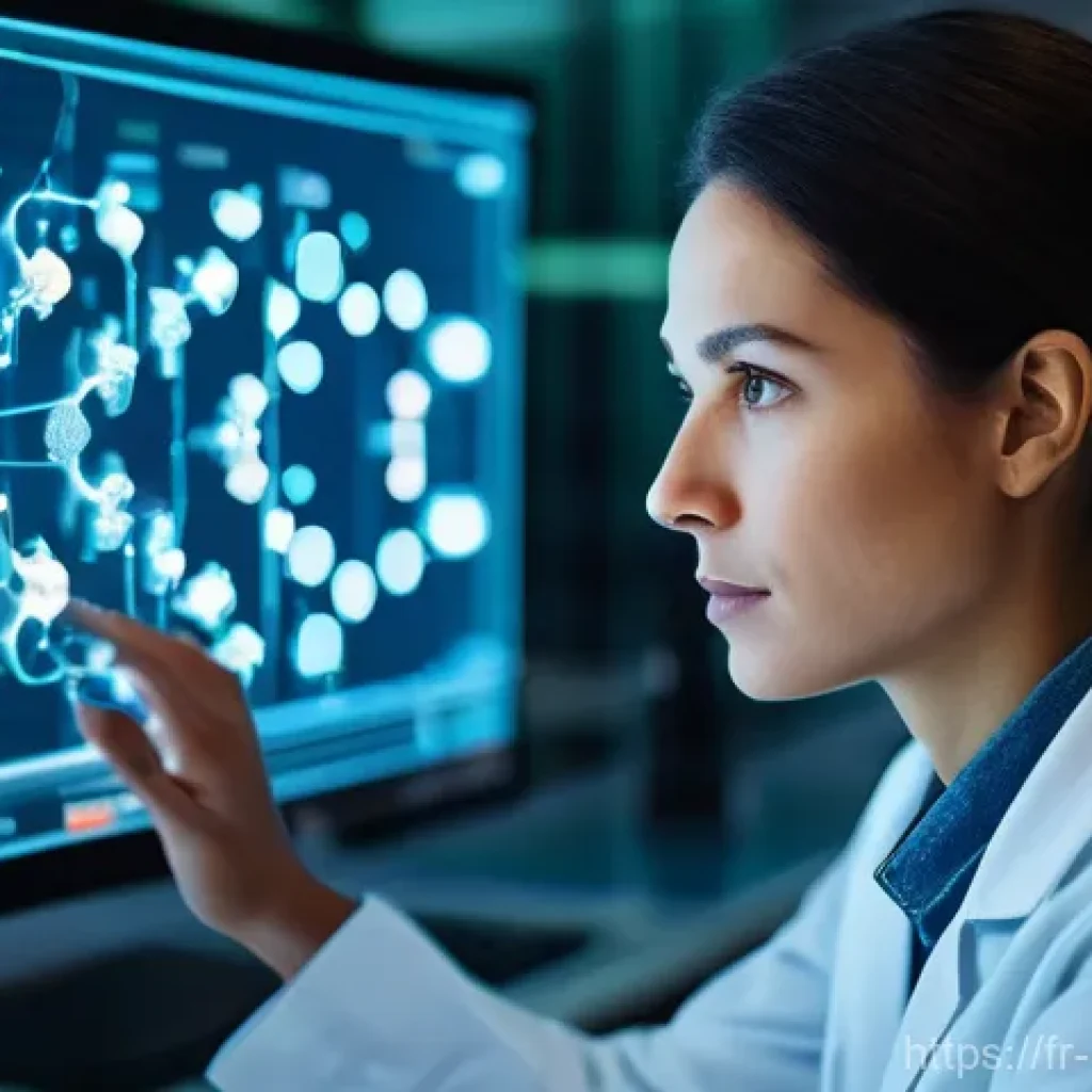 생물학자 실험 데이터 해석 능력 - **Prompt:** A mid-career biologist, either male or female, with a focused and intelligent expression...