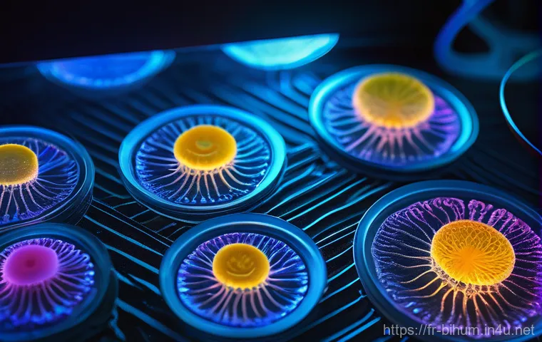 생물학자 연구 실험 기법 - **Prompt for "Editing the Code of Life: The Magic of CRISPR-Cas9" (Gene Editing):**
    "An abstract...